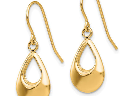 14k Yellow Gold Earrings Style TL846Y - Classique Jewelry Inc.