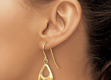 14k Yellow Gold Earrings Style TL846Y - Classique Jewelry Inc.