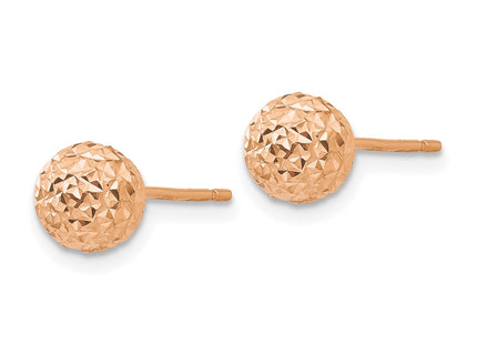 14k Rose Gold Earrings Style TL907R - Classique Jewelry Inc.