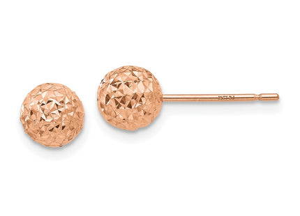 14k Rose Gold Earrings Style TL907R - Classique Jewelry Inc.