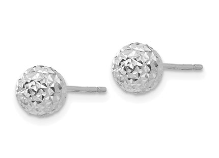 14k White Gold Earrings Style TL908 - Classique Jewelry Inc.