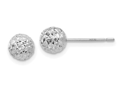 14k White Gold Earrings Style TL908 - Classique Jewelry Inc.