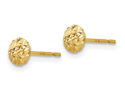 14k Yellow Gold Earrings Style TL911 - Classique Jewelry Inc.