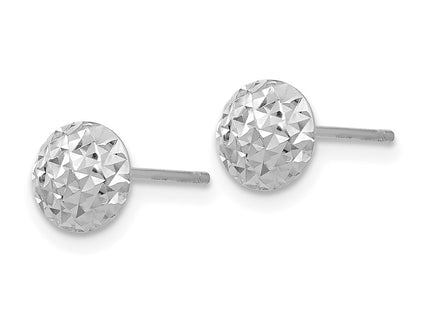 14k White Gold Earrings Style TL914 - Classique Jewelry Inc.