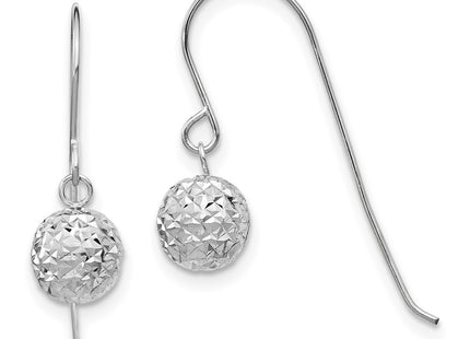 14k White Gold Earrings Style TL924 - Classique Jewelry Inc.