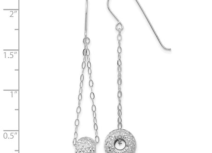 14k White Gold Earrings Style TL929 - Classique Jewelry Inc.