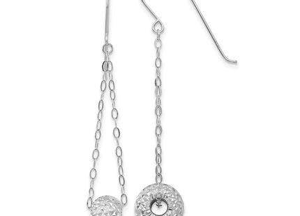 14k White Gold Earrings Style TL929 - Classique Jewelry Inc.