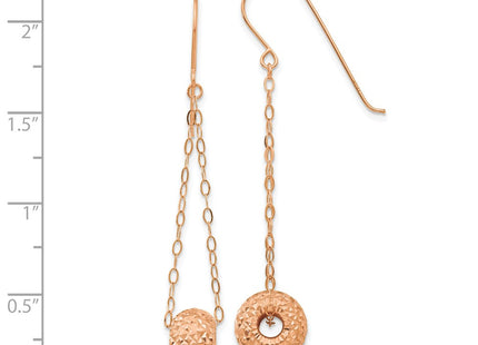 14k Rose Gold Earrings Style TL930 - Classique Jewelry Inc.