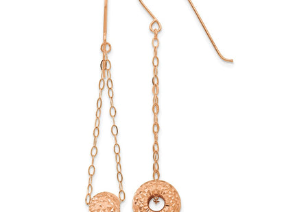 14k Rose Gold Earrings Style TL930 - Classique Jewelry Inc.