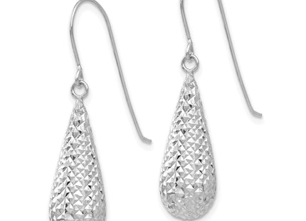 14k White Gold Earrings Style TL934W - Classique Jewelry Inc.