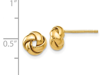14k Yellow Gold Earrings Style TL942 - Classique Jewelry Inc.