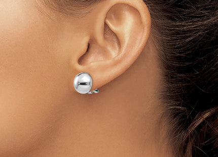 14k White Gold Earrings Style TM286 - Classique Jewelry Inc.