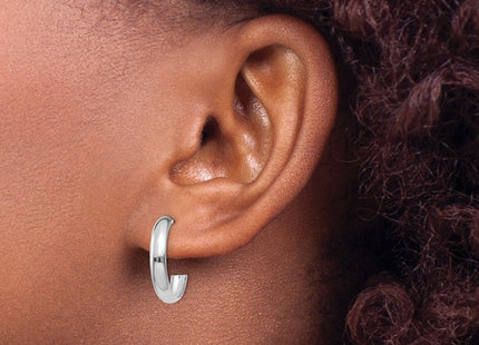 14k White Gold Earrings Style TM402 - Classique Jewelry Inc.