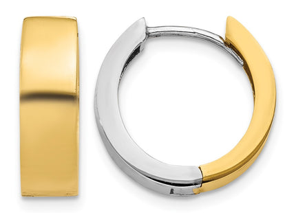 14K gold hoop earrings