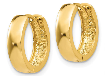 14k Yellow Gold Earrings Style TM609 - Classique Jewelry Inc.