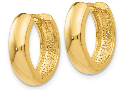14k Yellow Gold Earrings Style TM610 - Classique Jewelry Inc.