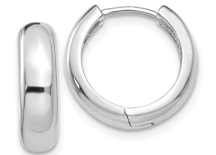 14k White Gold Earrings Style TM612 - Classique Jewelry Inc.