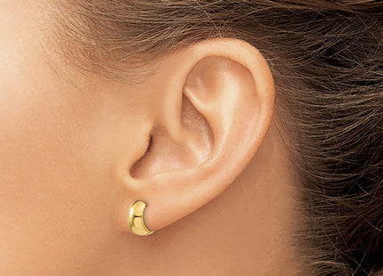 14k Yellow Gold Earrings Style TM614 - Classique Jewelry Inc.