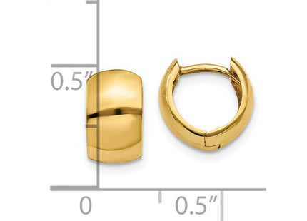 14k Yellow Gold Earrings Style TM614 - Classique Jewelry Inc.