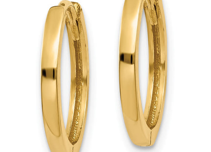 14k Yellow Gold Earrings Style TM615 - Classique Jewelry Inc.