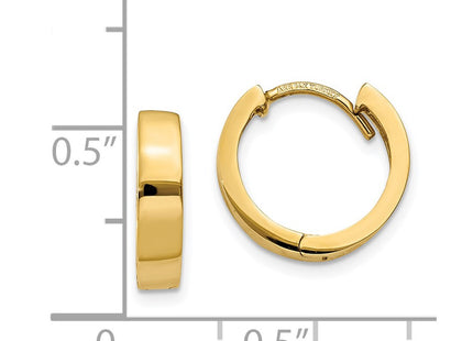 14k Yellow Gold Earrings Style TM622 - Classique Jewelry Inc.