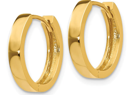 14k Yellow Gold Earrings Style TM624 - Classique Jewelry Inc.