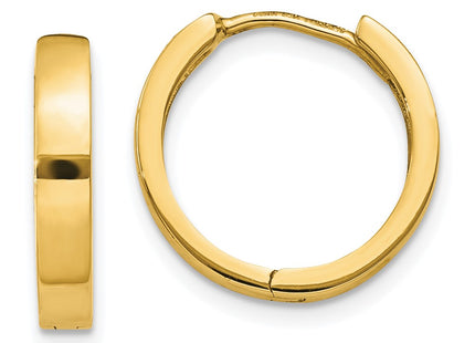 14k Yellow Gold Earrings Style TM624 - Classique Jewelry Inc.