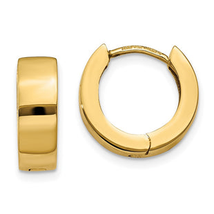 14k Yellow Gold Earrings Style TM632 - Classique Jewelry Inc.