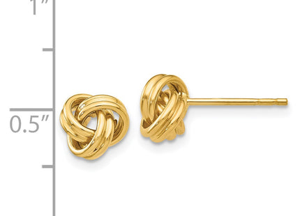 14k Yellow Gold Earrings Style TM705 - Classique Jewelry Inc.