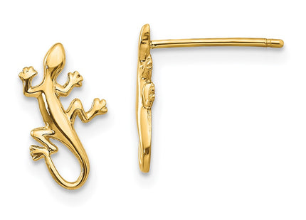 14k Yellow Gold Earrings Style TM738 - Classique Jewelry Inc.