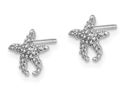 14k White Gold Earrings Style TM765W - Classique Jewelry Inc.