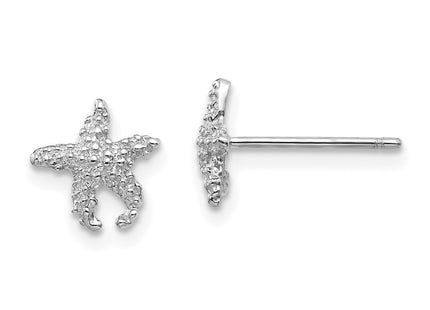 14k White Gold Earrings Style TM765W - Classique Jewelry Inc.
