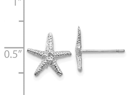 14k White Gold Earrings Style TM766W - Classique Jewelry Inc.