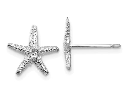 14k White Gold Earrings Style TM766W - Classique Jewelry Inc.