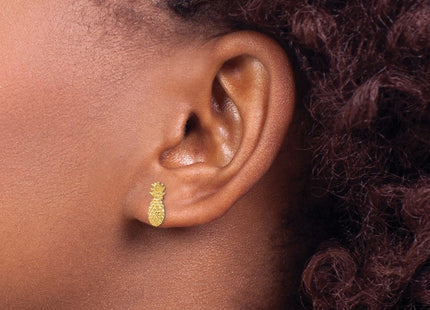 14k Yellow Gold Earrings Style TM773 - Classique Jewelry Inc.