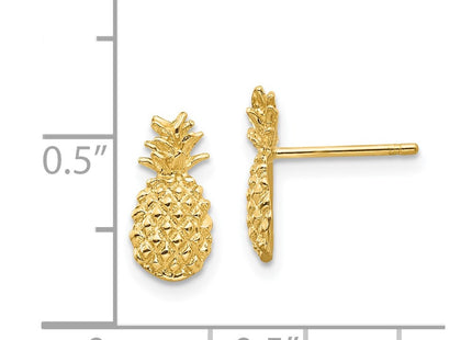 14k Yellow Gold Earrings Style TM773 - Classique Jewelry Inc.