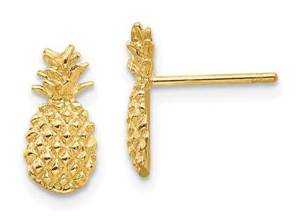 14k Yellow Gold Earrings Style TM773 - Classique Jewelry Inc.