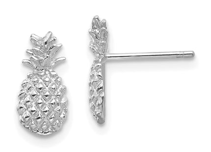 14k White Gold Earrings Style TM773W - Classique Jewelry Inc.