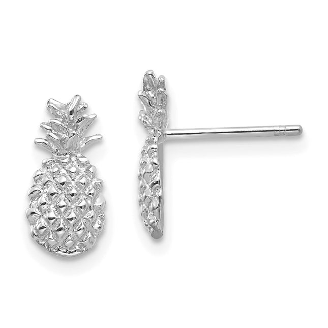 14k White Gold Earrings Style TM773W - Classique Jewelry Inc.