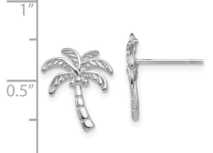 14k White Gold Earrings Style TM774W - Classique Jewelry Inc.