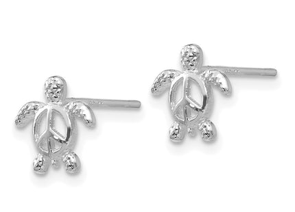 14k White Gold Earrings Style TM777W - Classique Jewelry Inc.