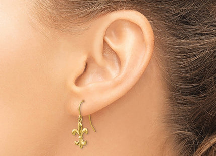 14k Yellow Gold Earrings Style TM791 - Classique Jewelry Inc.