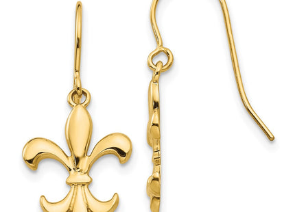 14k Yellow Gold Earrings Style TM791 - Classique Jewelry Inc.