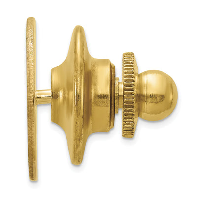 14K Men's Circular w/Line Design Tie Tac