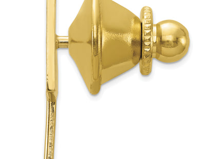 14k Enameled Flag Tie Tac