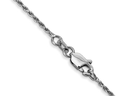 14k White Gold Chains Style W010 - Classique Jewelry Inc.