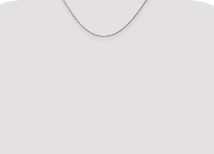 14k White Gold Chains Style W010 - Classique Jewelry Inc.