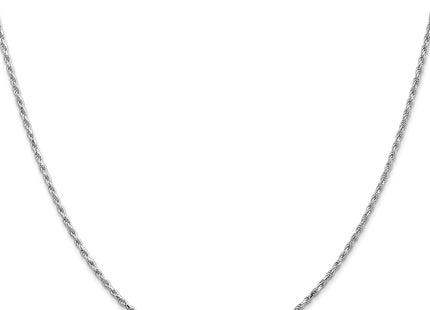 14k White Gold Chains Style W012 - Classique Jewelry Inc.