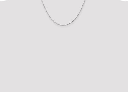 14k White Gold Chains Style W012 - Classique Jewelry Inc.