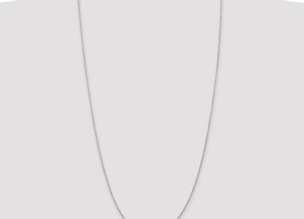 14k White Gold Chains Style W012 - Classique Jewelry Inc.